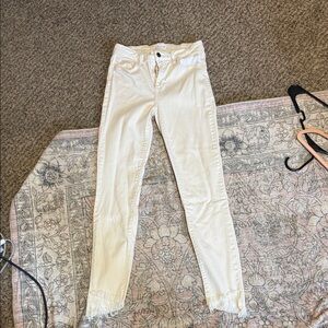 Cello Cream Skinny Women's Pants